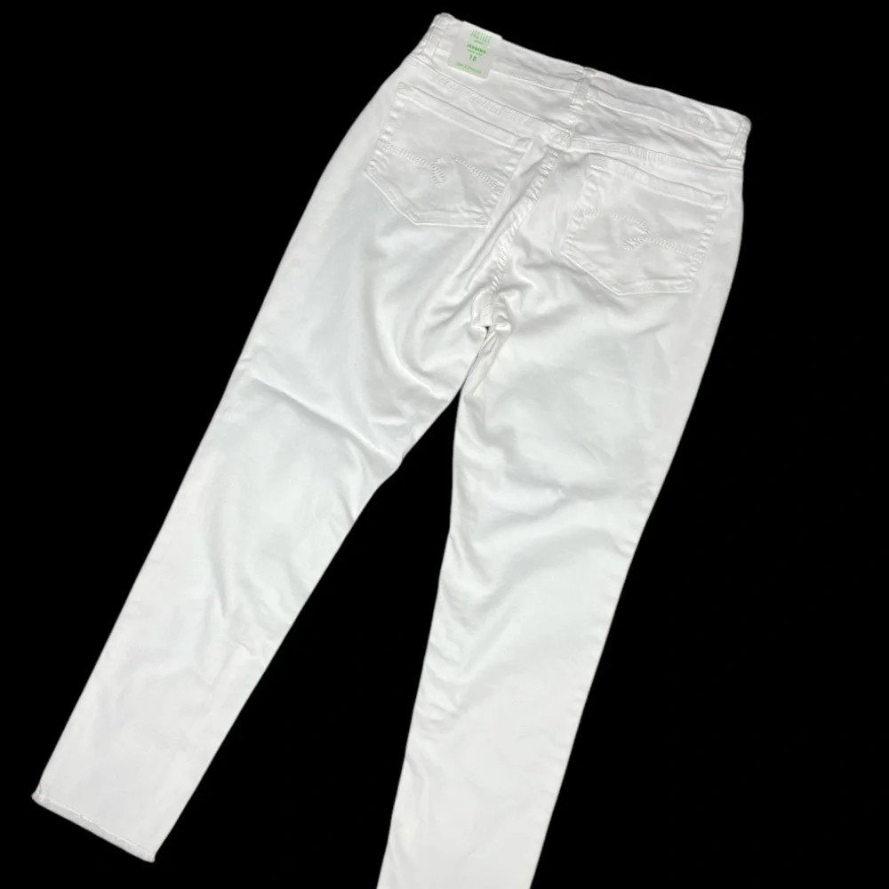 girls white jean jeggings NWT by Justice size 18 girls